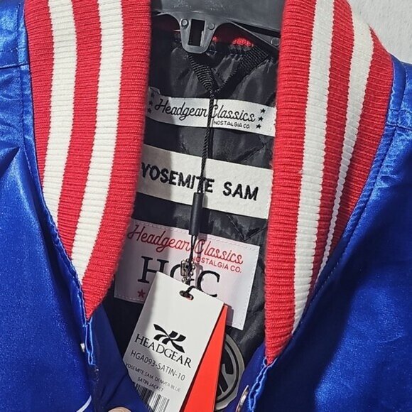 Denver Nuggets Yosemite Sam Satin Jacket Coat Size Medium NWT - Picture 4 of 8